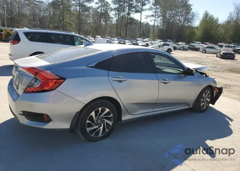 2018 Honda Civic Ex from USA, damaged, VIN 2HGFC2F70JH549519